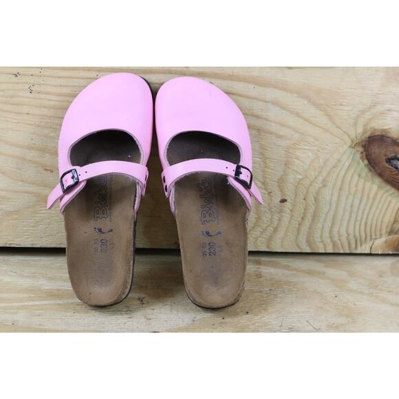 Birkenstock Birkis Clogs 35 Pink Maria Slip On Mules Shoes - Picture 3 of 7